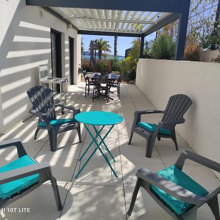 O Fil De L'Eau Bandol - App A05 - T3 Avec Jardin Et Terrasse Apartment Екстериор снимка