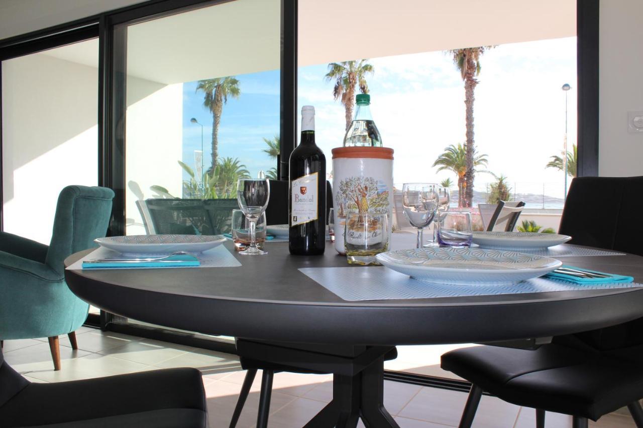 O Fil De L'Eau Bandol - App A05 - T3 Avec Jardin Et Terrasse Apartment Екстериор снимка