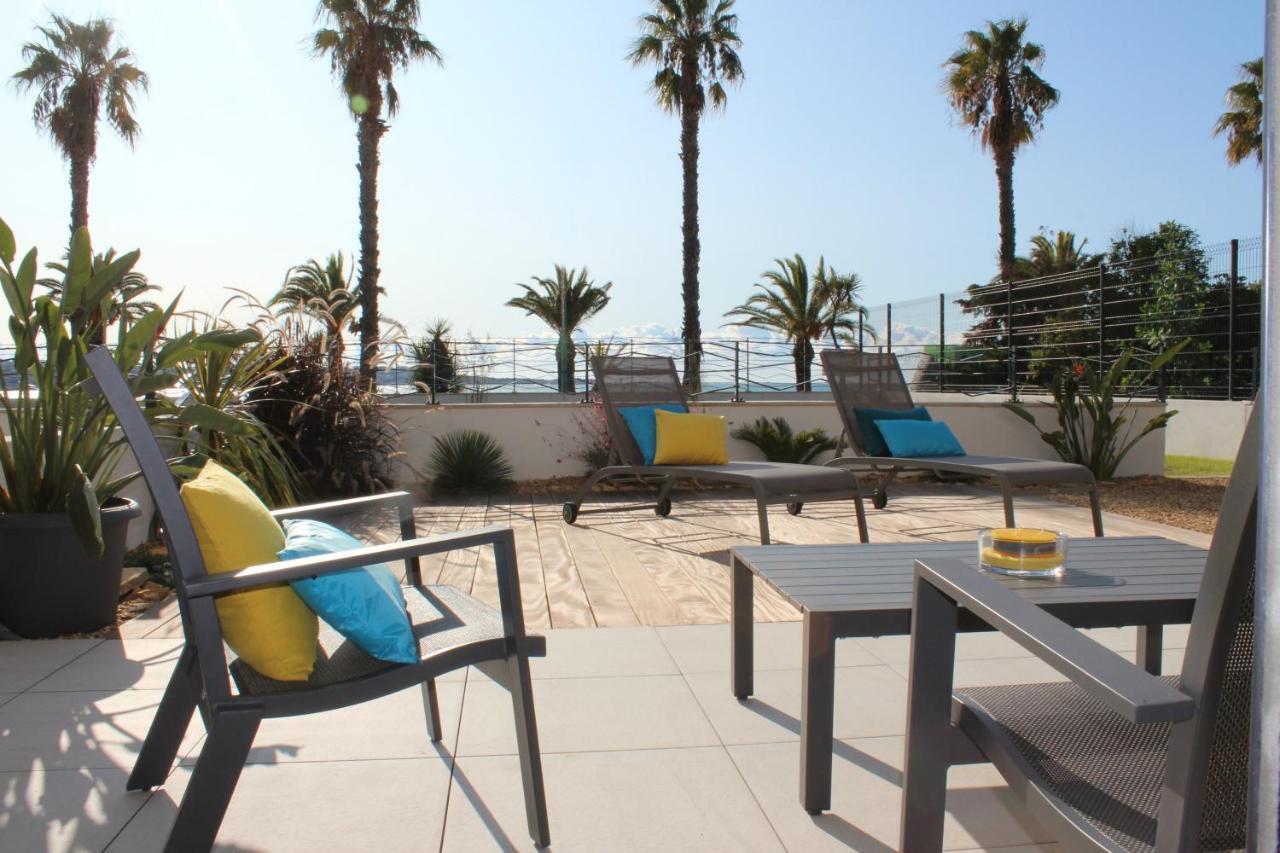 O Fil De L'Eau Bandol - App A05 - T3 Avec Jardin Et Terrasse Apartment Екстериор снимка